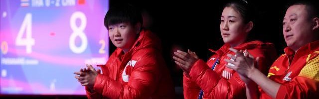 PG-世乒赛国乒轻松进八强 男女团将迎来中日中韩对抗